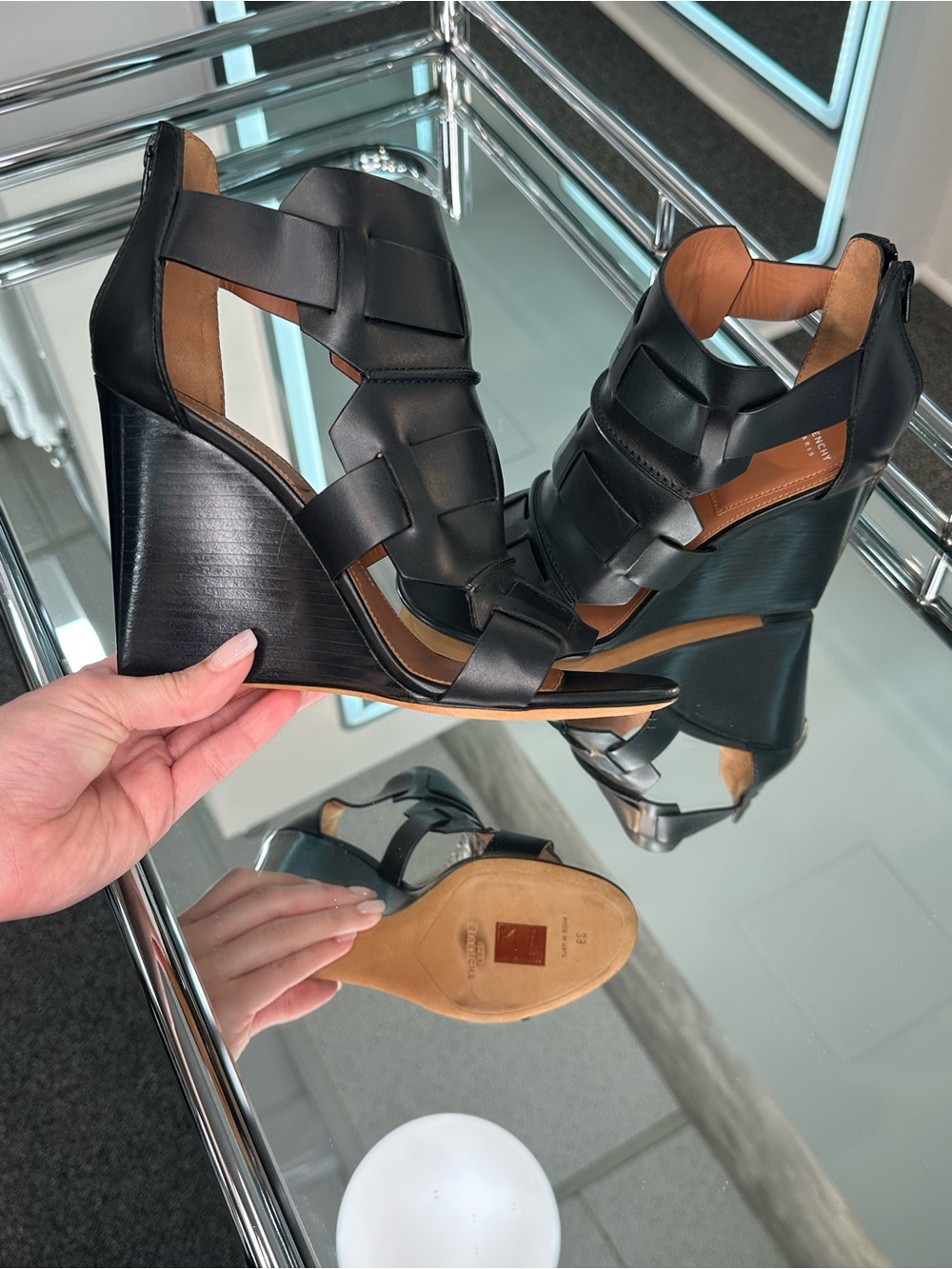 Givenchy Rojda Gladiator Wedge - Picture 6 of 8